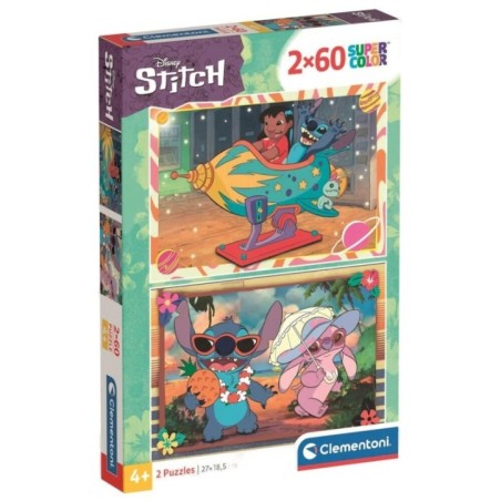 Puzzle Stitch Disney 2x60pzs