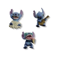 Set 3 Imanes 3D Stitch Disney
