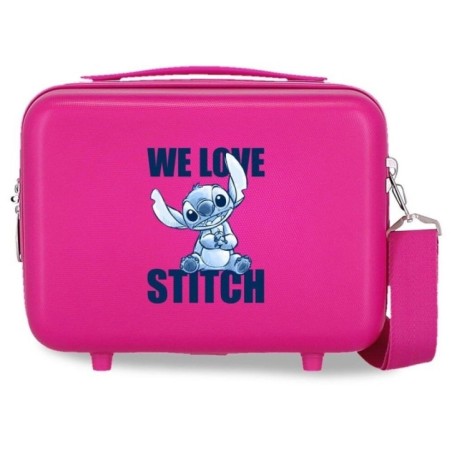 Neceser ABS We Love Stitch Disney adaptable