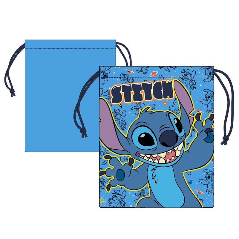 Bolsa portamerienda Stitch Disney