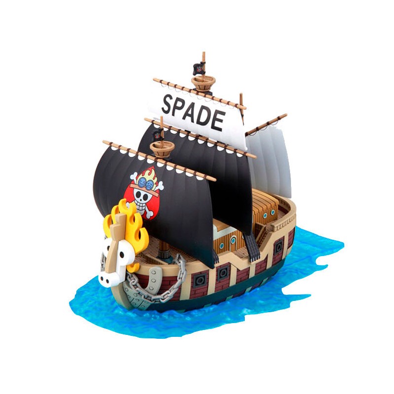 Figura Model Kit Barco Spade Pirates Ship One Piece 15cm