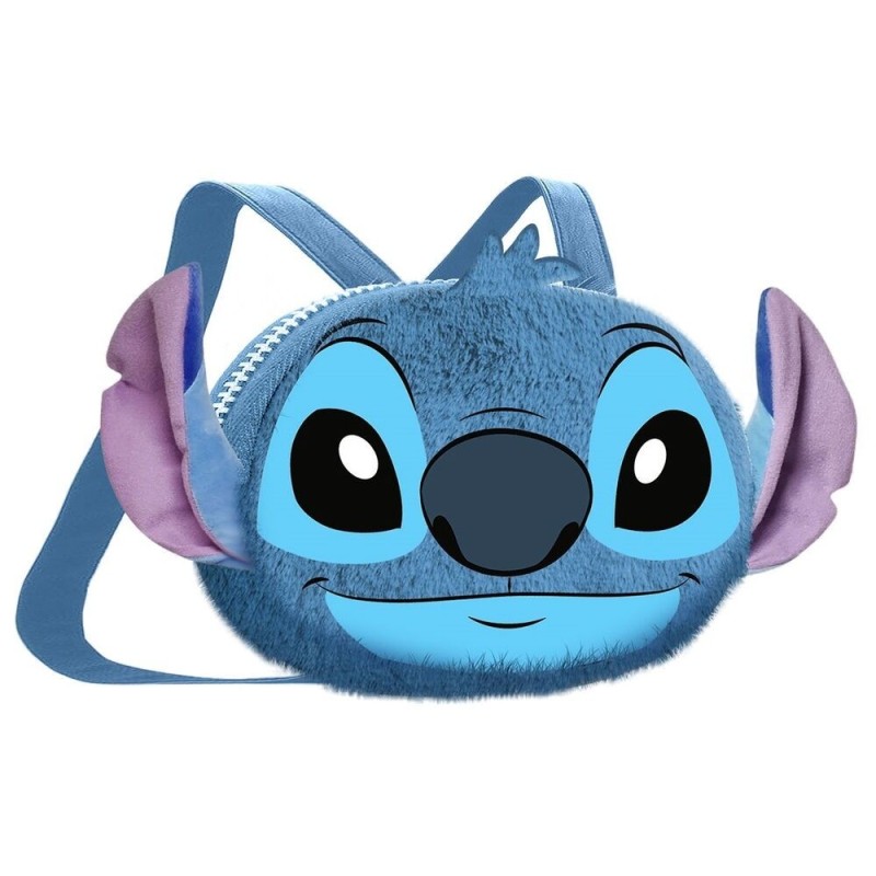 Bolso mochila peluche Corazon Stitch Disney