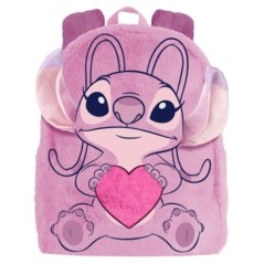 Mochila peluche Corazon Angel Stitch Disney