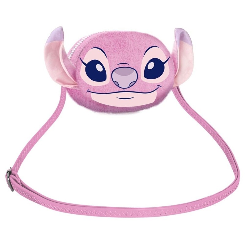 Bolso peluche Corazon Angel Stitch Disney