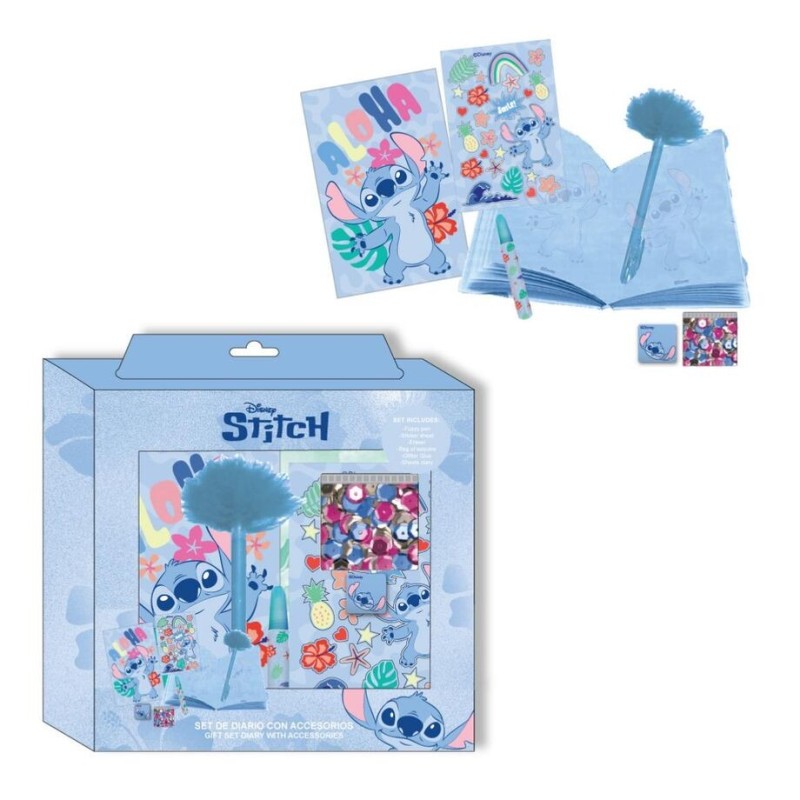 Blister Diario Stitch Disney