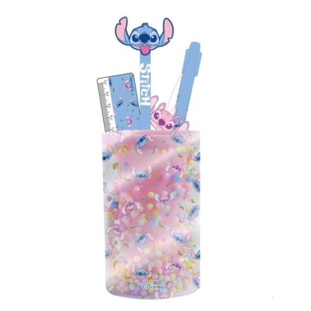 Portalapices papeleria Stitch Disney