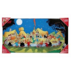 Poster cristal Asterix banquete