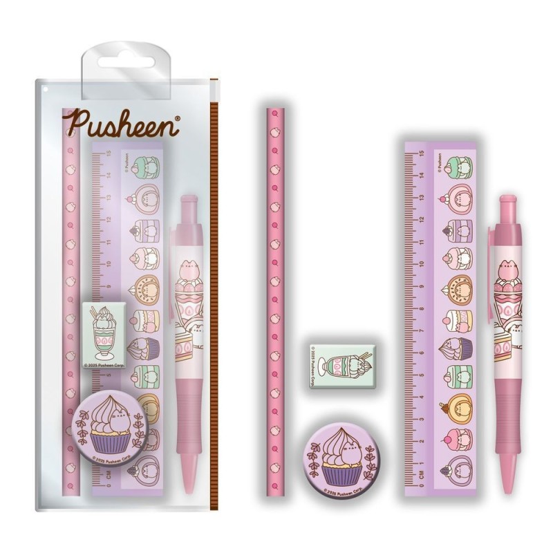 Set papeleria Pusheen