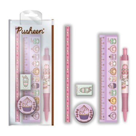 Set papeleria Pusheen