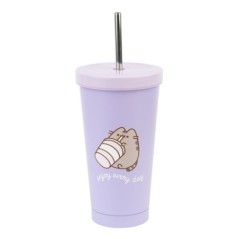 Vaso pajita Moments Pusheen 550ml