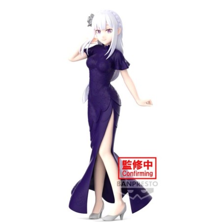 Figura Emilia Glitter & Glamours Re:Zero Starting Life in Another World 24cm