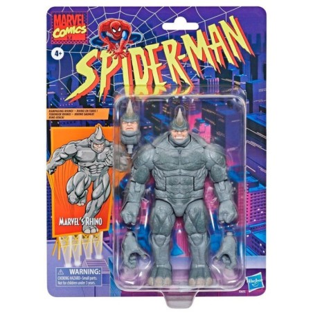 Figura Rhino Spiderman Marvel Legends 15cm