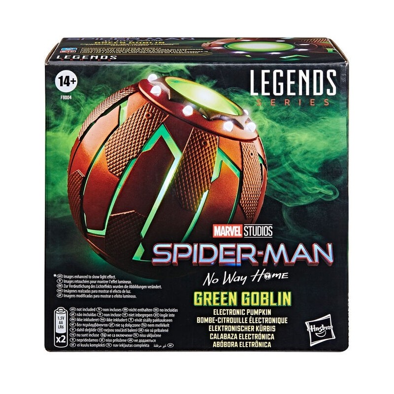 Calabaza Electronica Duende Verde Spiderman No Way Home Marvel
