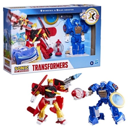 Figuras Wingtail & Blue Booster Sonic the Hedgehog Transformers 12.7cm