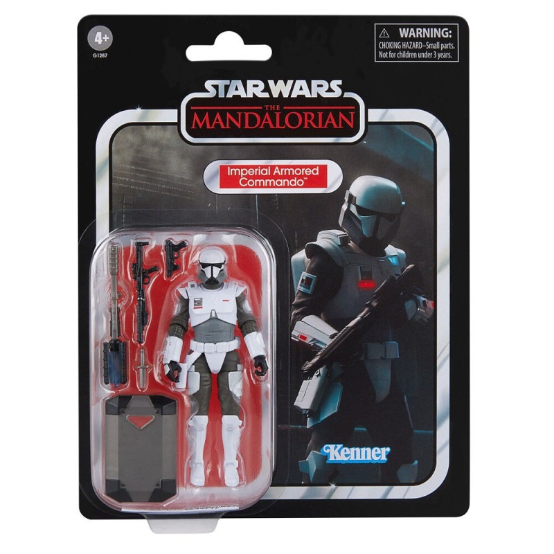 Figura Imperial Armored Commando The Mandalorian Star Wars 9,5cm