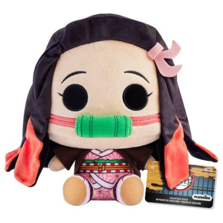 Peluche Nezuko Kamado Demon Slayer Kimetsu no Yaiba 17.5cm