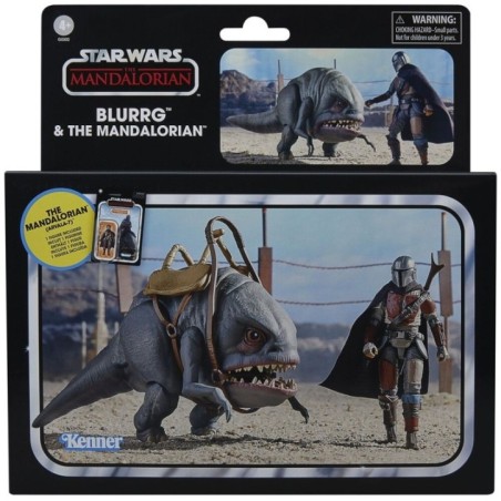 Set 2 figuras Blurrg & Mandalorian - The Mandalorian Star Wars 9
