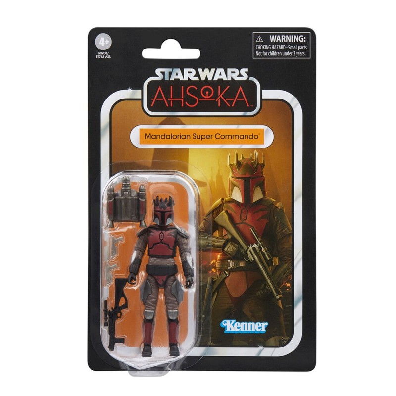 Figura Mandalorian Super Commando Ashoka Star Wars 9.5cm