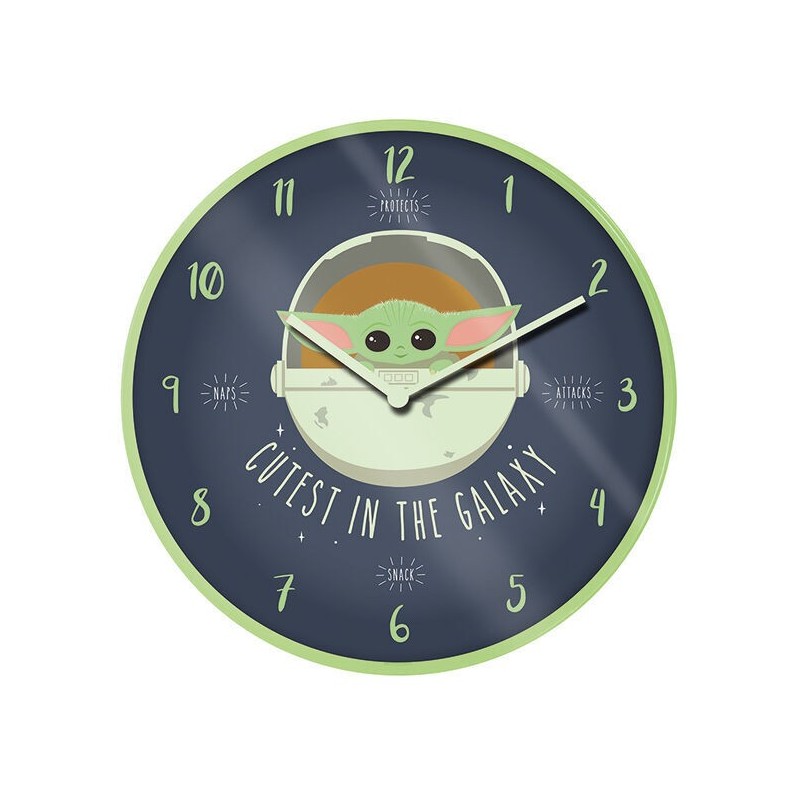 Reloj pared Yoda the Child Mandalorian Star Wars