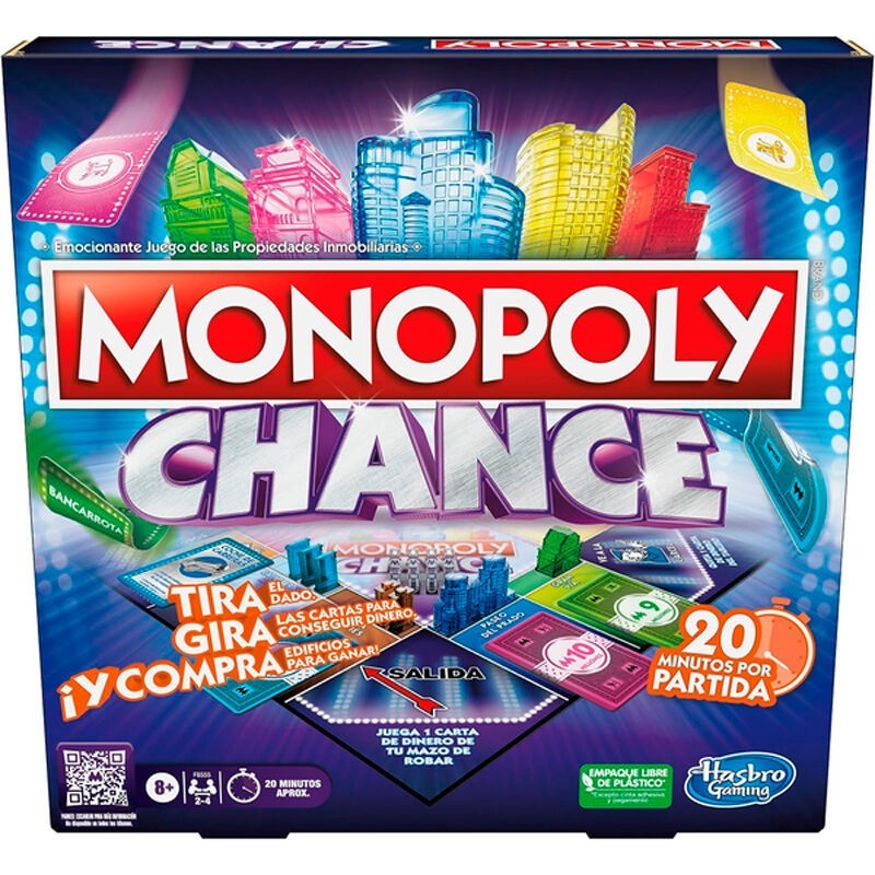 Juego mesa Monopoly Chance español