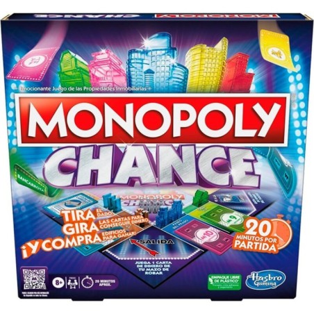 Juego mesa Monopoly Chance español