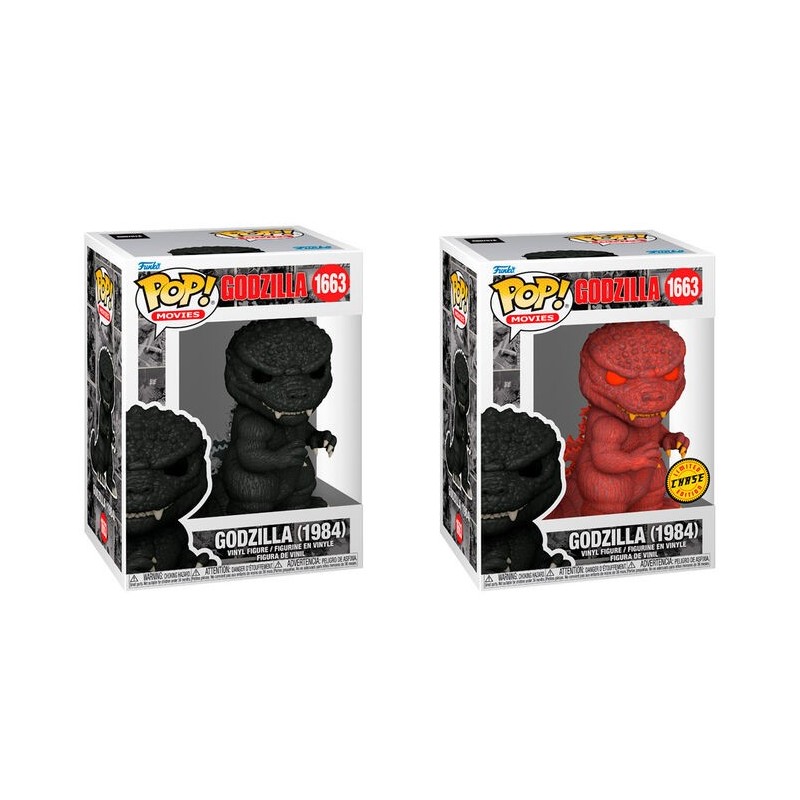 Figura POP Godzilla - Godzilla 1984 5 + 1 Chase