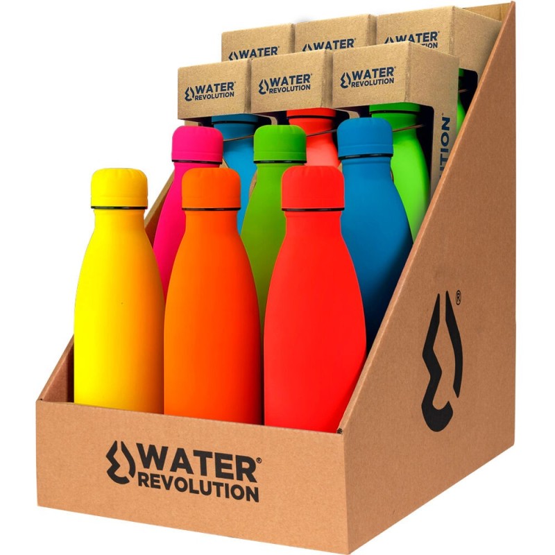 Botella Fluor Water Revolution 500ml surtido