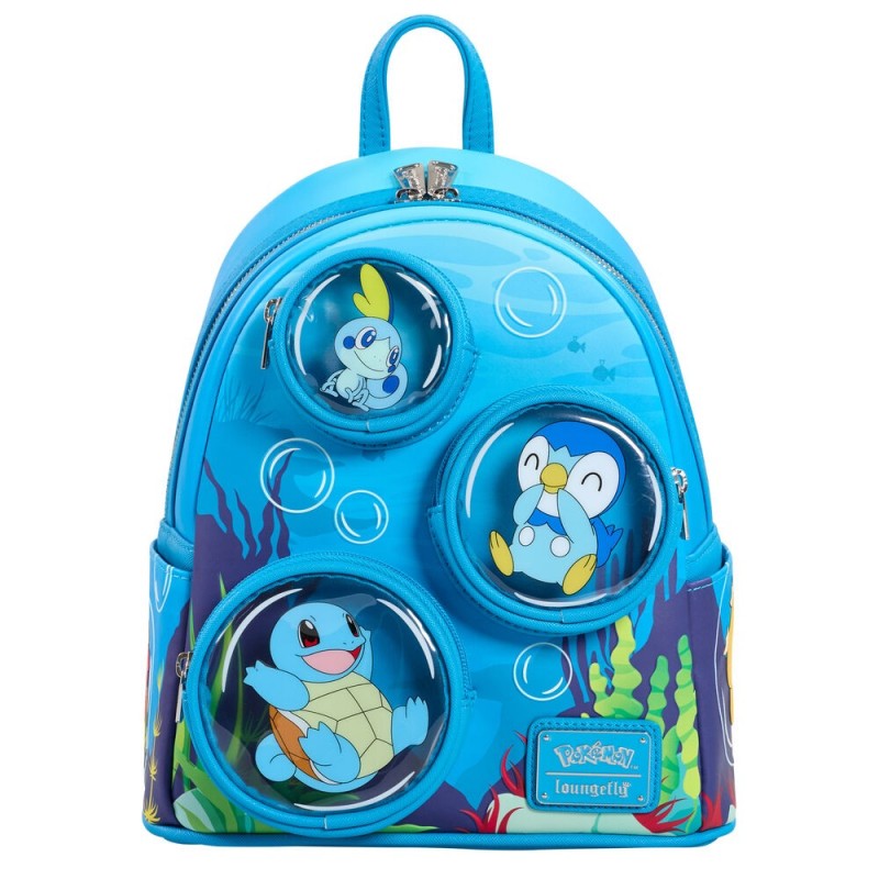 Mochila Burbujas de Agua Pokemon Loungefly 25cm