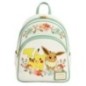 Mochila Pikachu & Eevee Floral Pokemon Loungefly