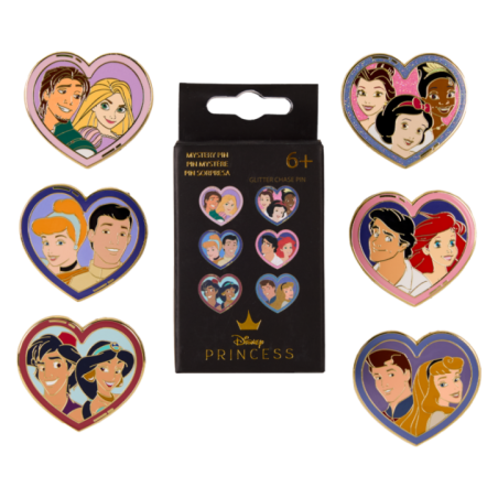 Blind Box Enamel Pin Mystery Disney Princesas Loungefly surtido