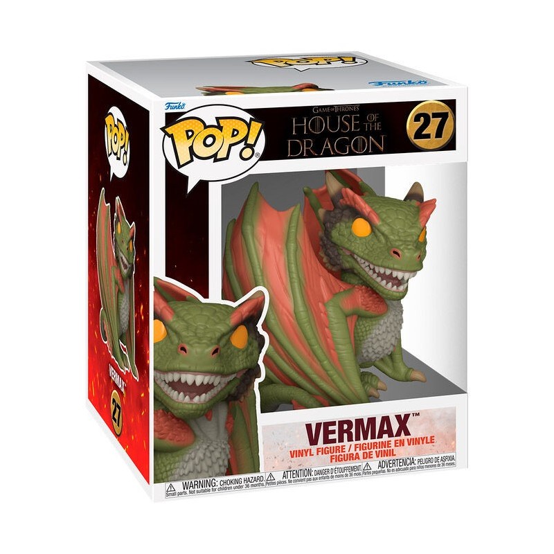 Figura POP Super La Casa del Dragon Vermax 13cm