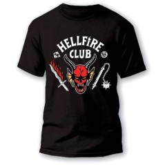 Camiseta Hellfire Club Stranger Things adulto