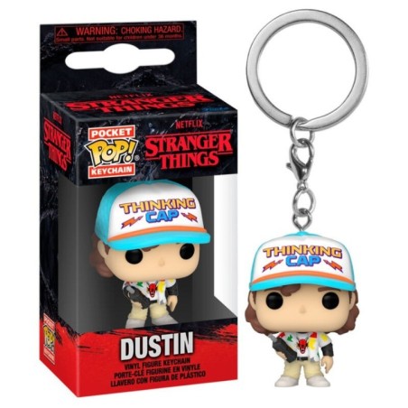 Llavero Pocket POP Stranger Things Dustin