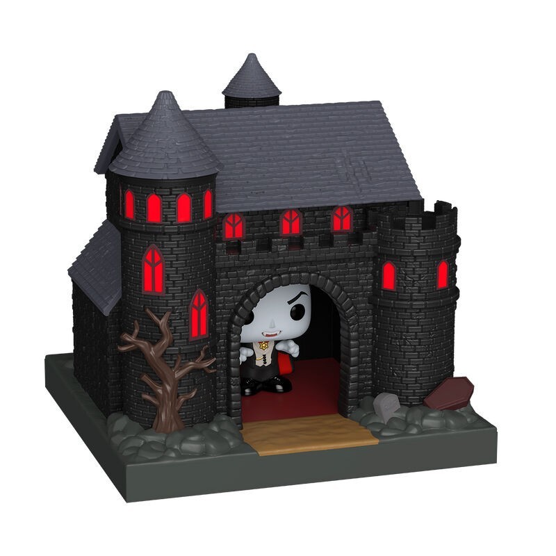 Figura Bitty POP Town Universal Monsters El Castillo de Dracula