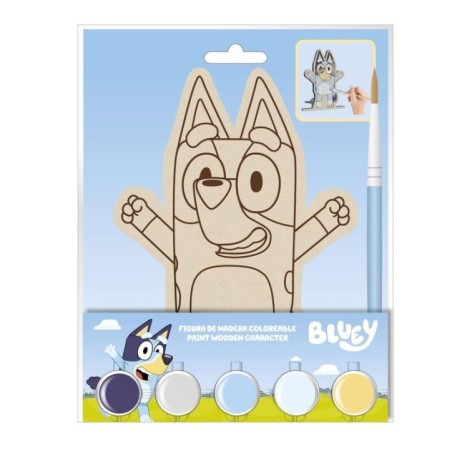 Figura coloreable Bluey