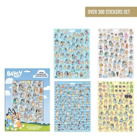 Set pegatinas Bluey