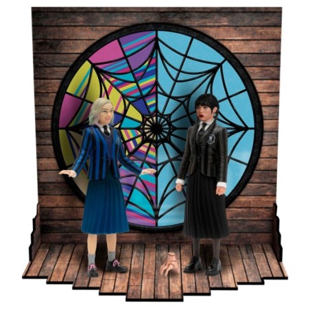 Set 2 figuras Miercoles & Enid Miercoles 9
