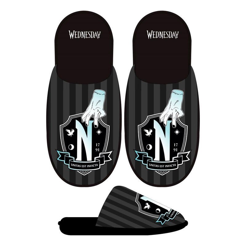 Pantuflas Miercoles adulto