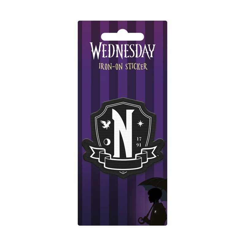 Pegatina de bordado Miercoles Wednesday