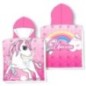 Poncho toalla Unicornio microfibra