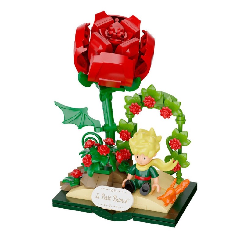 Kit Construccion Rosa El Principito 196pzs