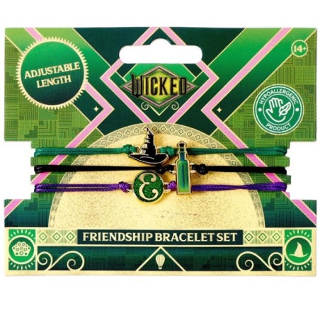 Set 2 pulseras Elphaba Glinda Wicked
