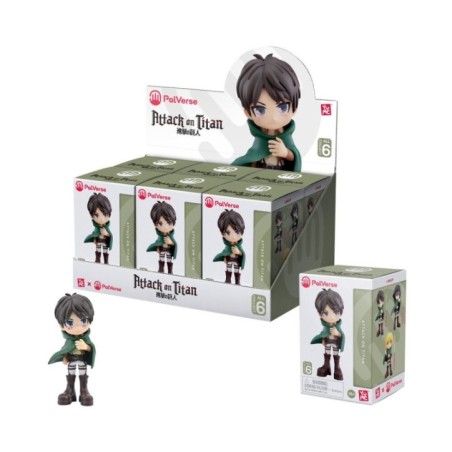 Figura sorpresa Attack On Titan 9cm surtido