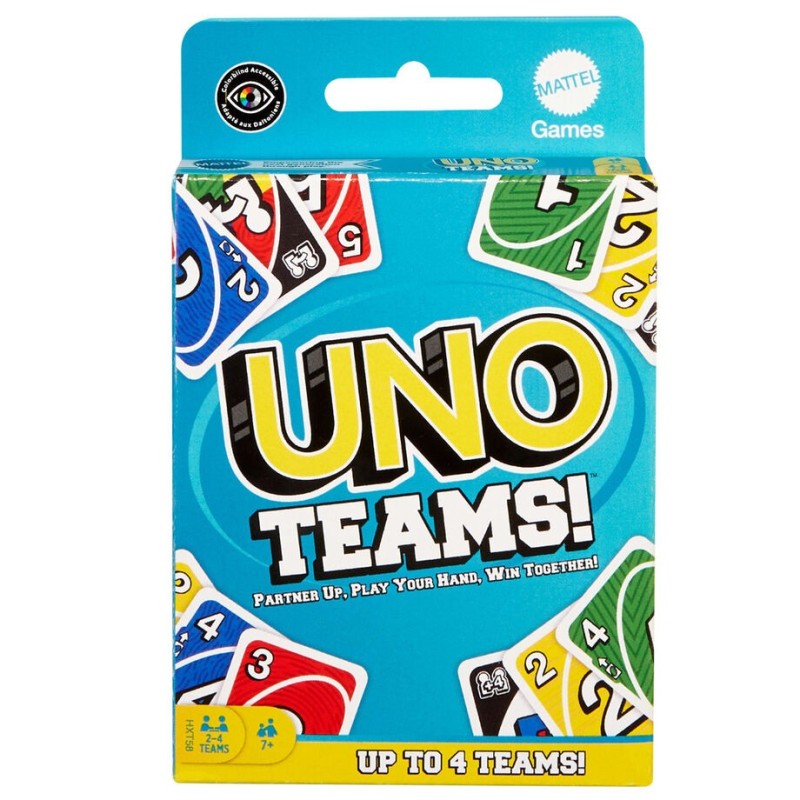 Juego cartas UNO Teams