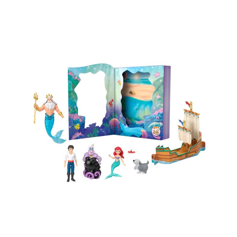 Mini Libro de Cuentos La Sirenita Disney