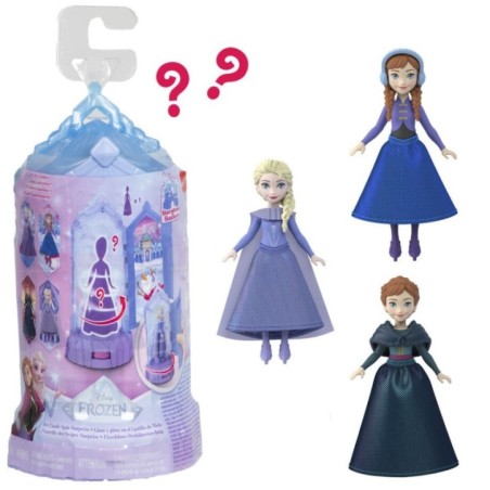 Muñeca Mini sorpresa Giros en el Castillo de Hielo Frozen Disney surtido
