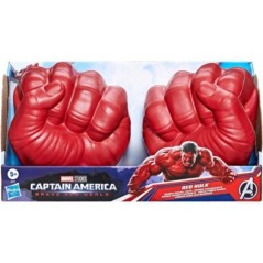 Super puños Hulk Rojo Capitan America Brave New World Marvel