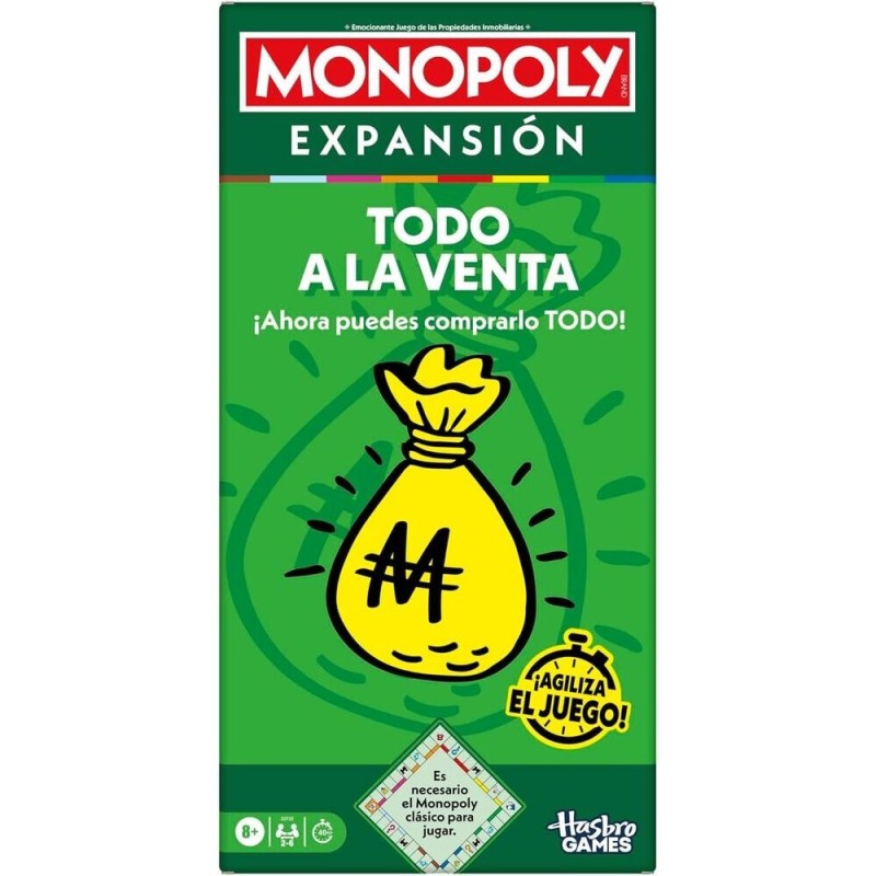 Juego Expansion Todo a la Venta Monopoly español