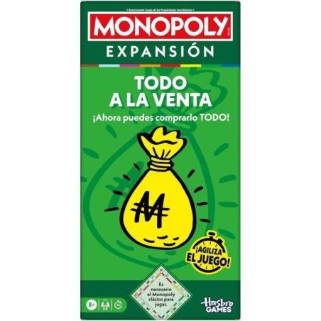 Juego Expansion Todo a la Venta Monopoly español