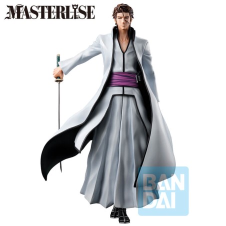 Figura Ichibansho Sosuke Aizen Stirring Souls Vol.1 Thousand Year Blood War Bleach 25cm